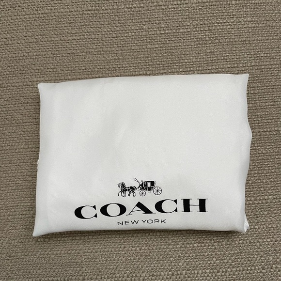 Coach Alie Shoulder Bag 18 In Colorblock brass/taupe multi new - Picture 11 of 12